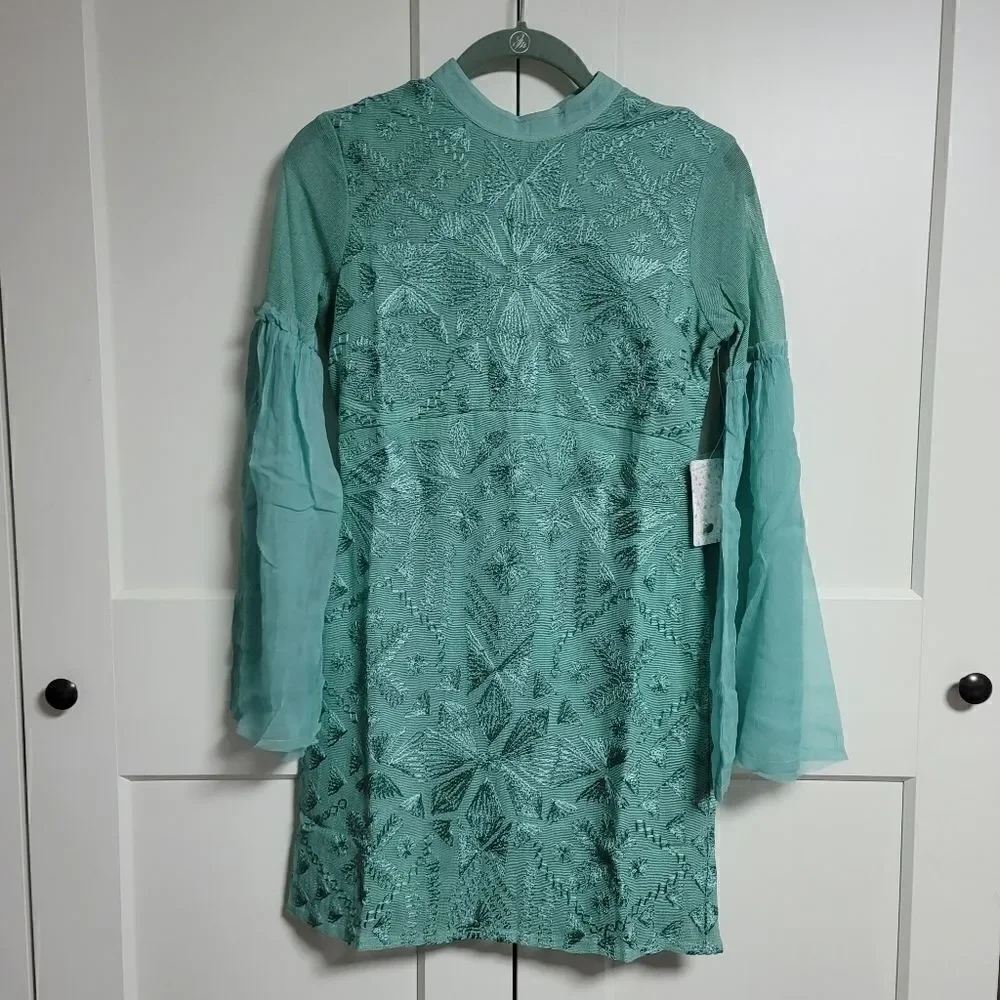 Free people cleo mini dress size 0